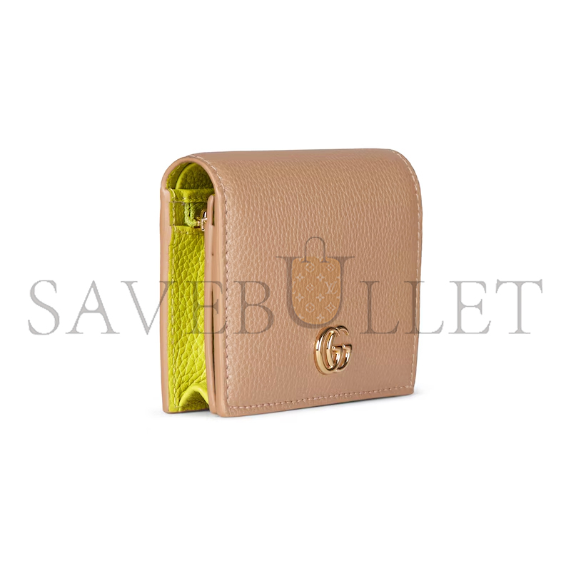 Gvc*1 bi-color gg marmont small wallet 456126 (11*17.5cm)